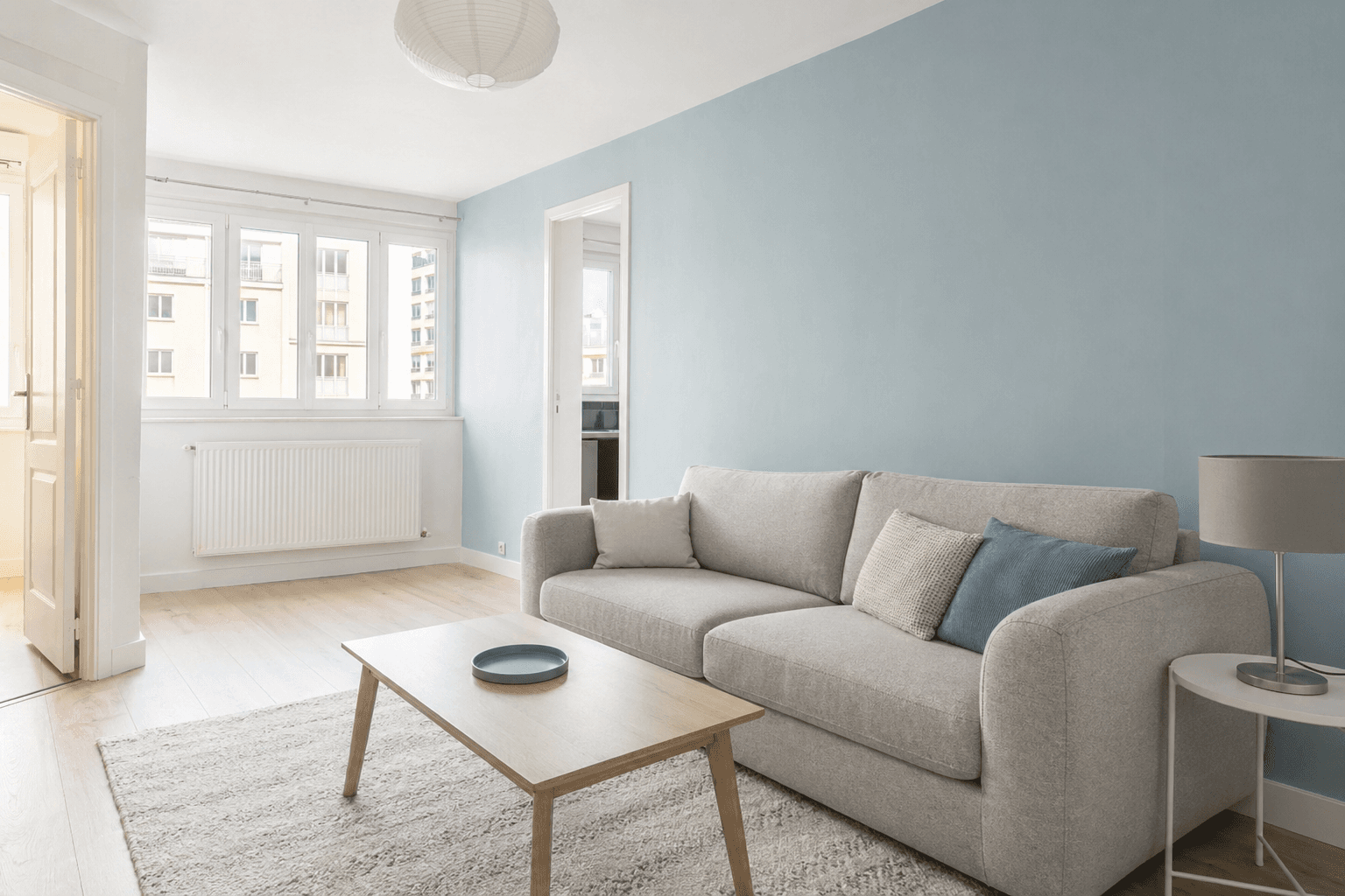 Salon rénové à Enghien-les-Bains : témoignage rénovation complète La Référence Travaux